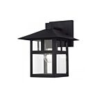 Livex Lighting 21323-14 1-lumière 100W Noir texturé Lanterne murale d'extérieur