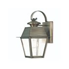 Livex Lighting 2162-29 1-lumière 100W Etain Vintage Lanterne murale d'extérieur