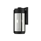 Livex Lighting 22382-04 2-lumières 120W Noir et nickel brossé Lanterne murale d'extérieur