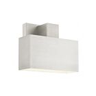 Livex Lighting 22422-91 1-lumière 40W Nickel brossé Applique murale d'extérieur