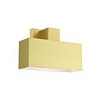 Livex Lighting 22423-12 1-lumière 40W Laiton satiné Applique murale d'extérieur