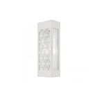 Livex Lighting 24322-91 2-lumières 80W Nickel brossé Applique murale d'extérieur