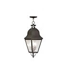Livex Lighting 2557-07 Amwell 3-Lumières 180W Bronze Luminaire Suspendu extrieur