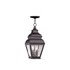 Livex Lighting 2604-07 Exeter 2-Lumières 120W Bronze Luminaire Suspendu extrieur