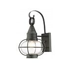 Livex Lighting 26901-61 1-lumière 100W Fusain Lanterne murale d'extérieur