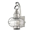 Livex Lighting 26901-91 1-lumière 100W Nickel brossé Lanterne murale d'extérieur