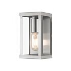 Livex Lighting 28031-91 1-lumière 60W Nickel brossé Lanterne murale d'extérieur