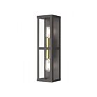 Livex Lighting 28033-07 2-lumières 120W Bronze et or antique Lanterne murale d'extérieur
