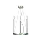 Livex Lighting 40243-91 Alpine 3-lumières 180W Nickel brossé Lustre