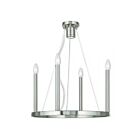 Livex Lighting 40244-91 Alpine 5-lumières 290W Nickel brossé Lustre