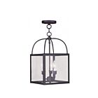 Livex Lighting 4037-07 Milford 3-Lumières 180W Bronze Cabriolet Plafonnier semi-encastré ou Suspendu