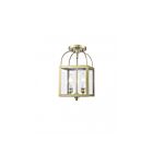 Livex Lighting 4041-01 Milford 2-Lumières 120W Laiton antique Cabriolet Plafonnier semi-encastré ou Suspendu