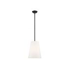 Livex Lighting 40567-04 Prato 1-Lumière 40W Noir Suspendu