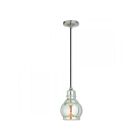 Livex Lighting 40604-91 Pendants 1-Lumière 100W Nickel brossé Suspendu