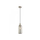 Livex Lighting 40640-91 Pendants 1-Lumière 60W Nickel brossé Suspendu