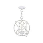 Livex Lighting 40903-60 Aria 3-lumières 180W Blanc antique Convertible Plafonnier semi encastré ou Lustre