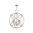 Livex Lighting 40905-35 Aria 5-lumières 300W Nickel poli Lustre