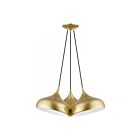 Livex Lighting 41053-33 3-lumières 180W Or doux et laiton poli Suspendu