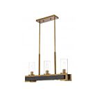 Livex Lighting 41073-26 Buttonwood 5-lumières 250W Or vieilli Lustre