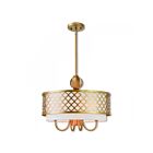 Livex Lighting 41104-33 Arabesque 5-Lumières 290W Or doux Cabriolet Suspendu