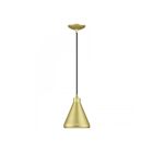 Livex Lighting 41177-33 1-lumière 60W Or doux et laiton poli Suspendu