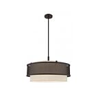Livex Lighting 41206-07 Braddock 5-Lumières 290W Bronze Suspendu