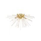 Livex Lighting Utopia 41250-12 4-Lumières 240W Laiton satiné Plafonnier