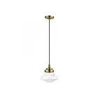 Livex Lighting 41293-01 Avondale 1-Lumière 60W Laiton antique Suspendu