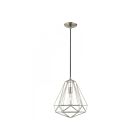 Livex Lighting 41324-91 Knox 1-Lumière 60W Nickel brossé Suspendu