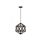 Livex Lighting 41328-07 Ashland 1-Lumière 60W Bronze avec accents en laiton antique Suspendu