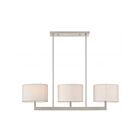 Livex Lighting 42406-91 Hayworth 3-lumières 180W Nickel brossé Lustre