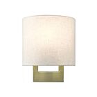 Livex Lighting ADA 42420-01 40W 1-Lumière Laiton antique Applique Murale