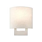 Livex Lighting ADA 42420-91 40W 1-Lumière Nickel brossé Applique Murale