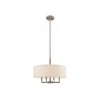 Livex Lighting 42604-91 Meridian 4-Lumières 240W Nickel brossé Suspendu