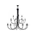 Livex Lighting 42686-04 24-Lumières 960W Bronze Lustre