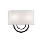 Livex Lighting 42892-07 2-lumières 80W Nickel brossé Applique murale