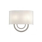 Livex Lighting 42892-91 2-lumières 80W Nickel brossé Applique murale
