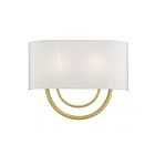 Livex Lighting 42893-33 2-lumières 80W Or doux Applique murale