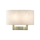 Livex Lighting ADA 42933-01 80W 2-Lumières Laiton antique Applique Murale