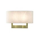 Livex Lighting ADA 42934-01 80W 2-Lumières Laiton antique Applique Murale