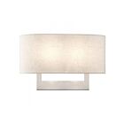 Livex Lighting ADA 42934-91 80W 2-Lumières Nickel brossé Applique Murale