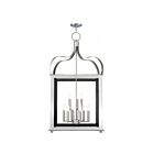 Livex Lighting 43180-91 Garfield 9-Lumières 540W Nickel brossé Suspendu