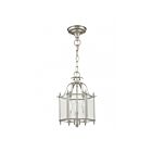 Livex Lighting 4403-91 Livingston 3-Lumières 180W Nickel brossé Cabriolet Plafonnier semi-encastré ou Suspendu