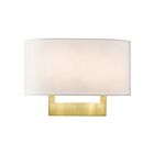 Livex Lighting ADA 45221-12 80W 2-Lumières Laiton satiné Applique Murale