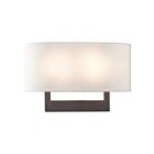 Livex Lighting ADA 45222-07 80W 2-Lumières Bronze Applique Murale