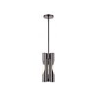 Livex Lighting 45913-46 Acra 3-Lumières 120W Chrome noir Suspendu