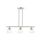 Livex Lighting 46338-04 Montgomery 3-lumières 300W Nickel brossé Lustre
