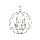 Livex Lighting 46690-91 Milania 15-lumières 900W Nickel brossé Lustre