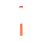 Livex Lighting 46751-77 Ardmore 1-Lumière 60W Orange brillant avec accents en chrome poli Suspendu