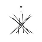 Livex Lighting 46758-04 16-Lumières 640W Noir Lustre
